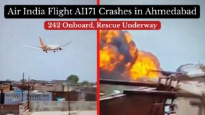 Air India Flight AI-171 Crashes After Takeoff From Ahmedabad